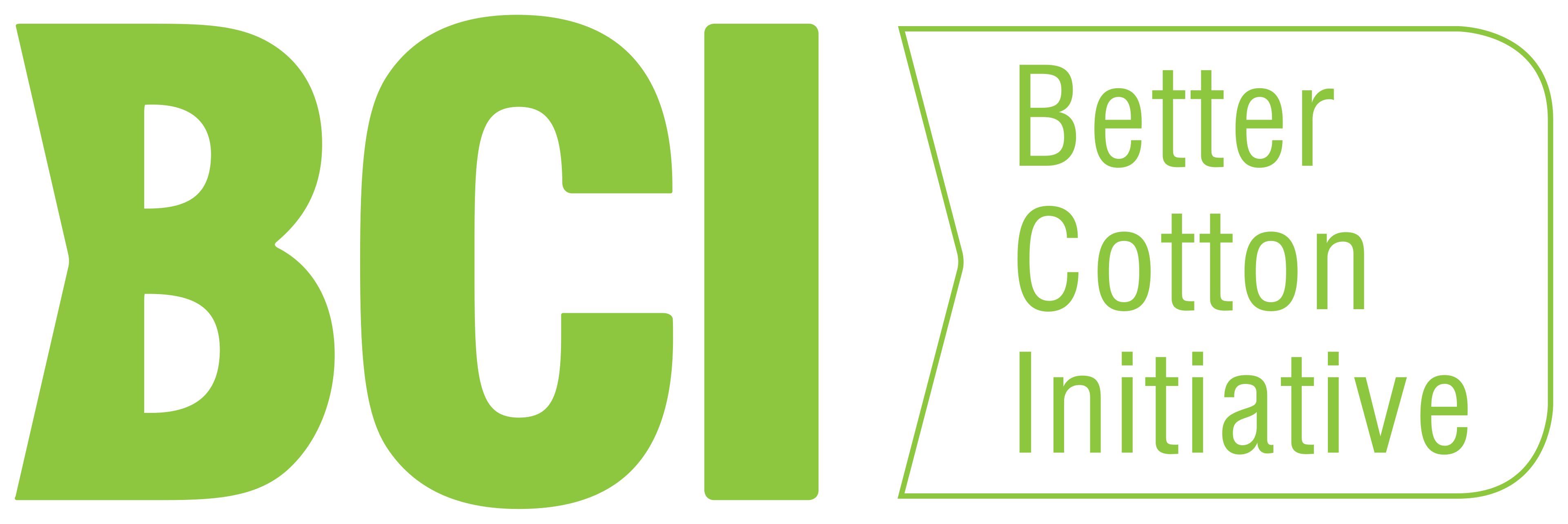 Better Cotton Initiative certification logo